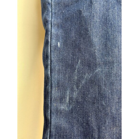 Vintage 1980s Winter Levi’s Jeans, Dark Denim with Red Flannel Lining, 27"x32" - Picture 11 of 16